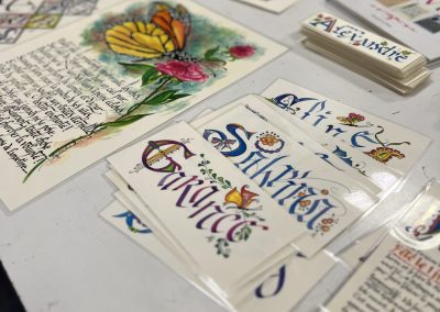 Calligraphie – Enluminure