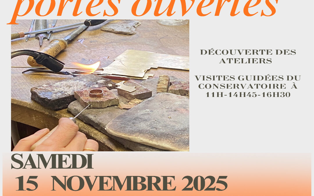 Portes Ouvertes SAMEDI 15/11/2025