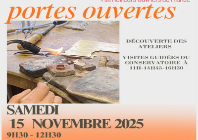 Portes Ouvertes SAMEDI 15/11/2025